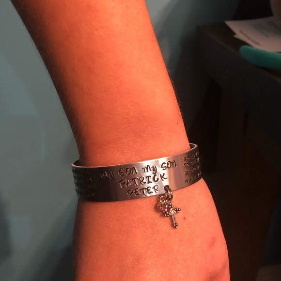 Handmade Tribute Cuff Bracelet - Picture 5 of 5